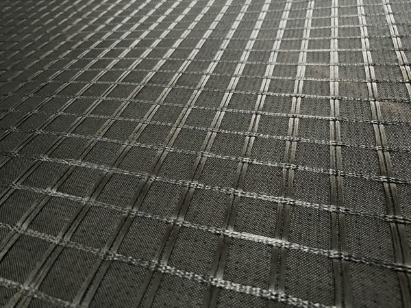 Polyester Geogrid Knitted With Non Woven Geotextile