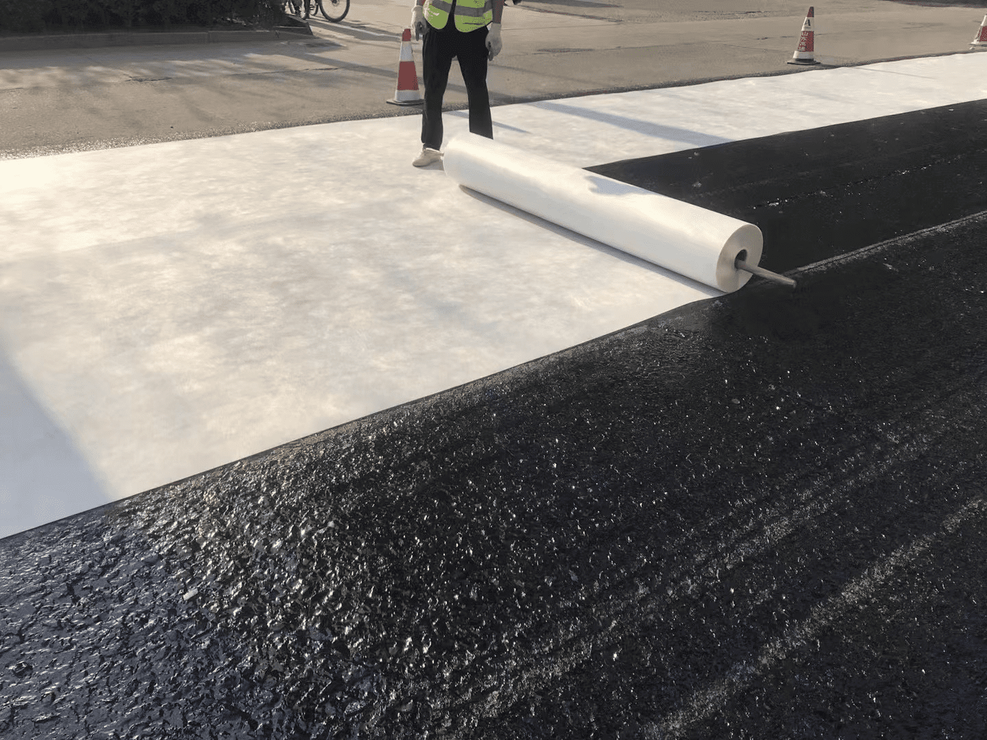 polyester spunbond geotextile,drainage geotextile fabric,separation geotextile,non woven textile