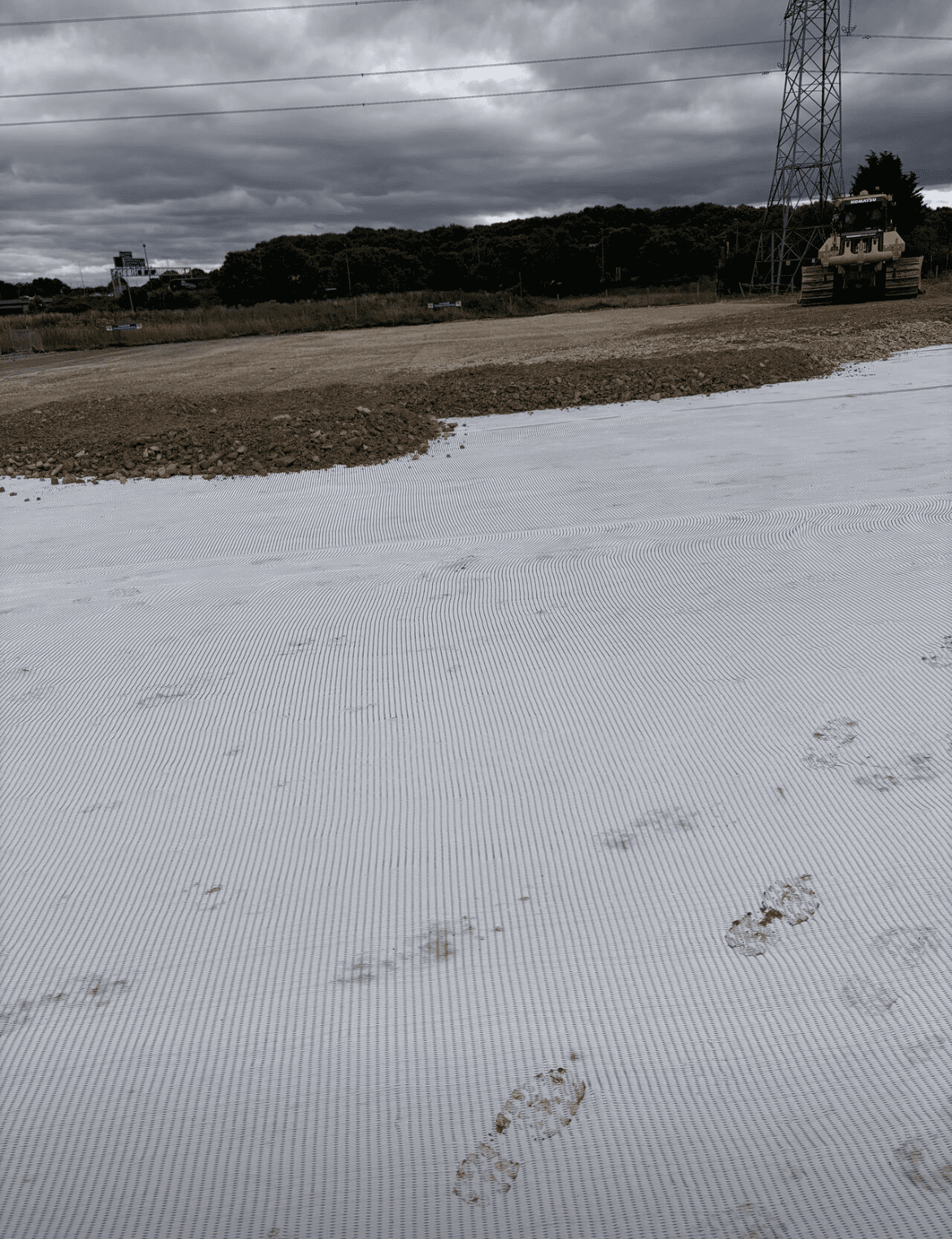 PET woven geotextile,road stabilization textile