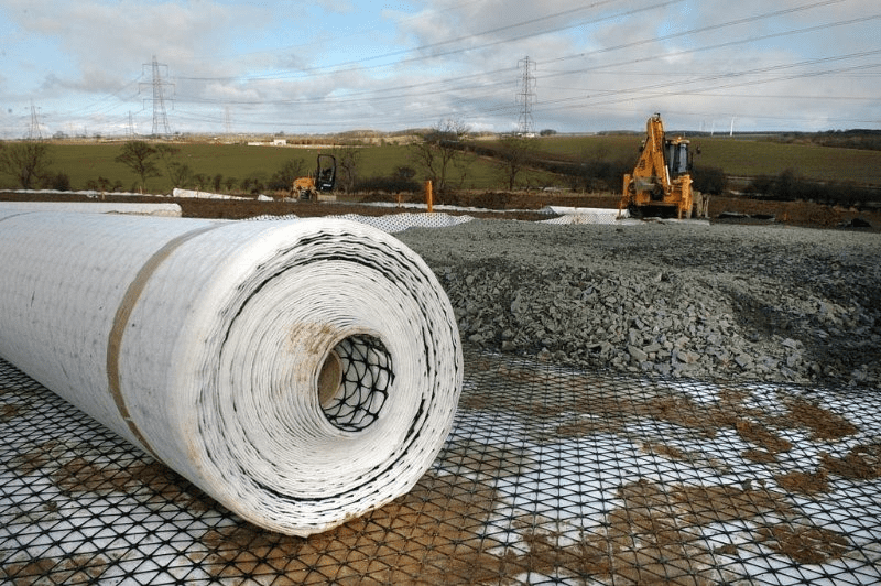 PP geogrid composite,non-woven geotextile,filtration geocomposite,drainage composite,soil separation grid