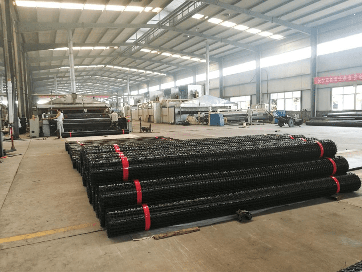 PP biaxial geogrid,biaxial geogrid manufacturer,road base reinforcement geogrid,soil stabilization geogrid