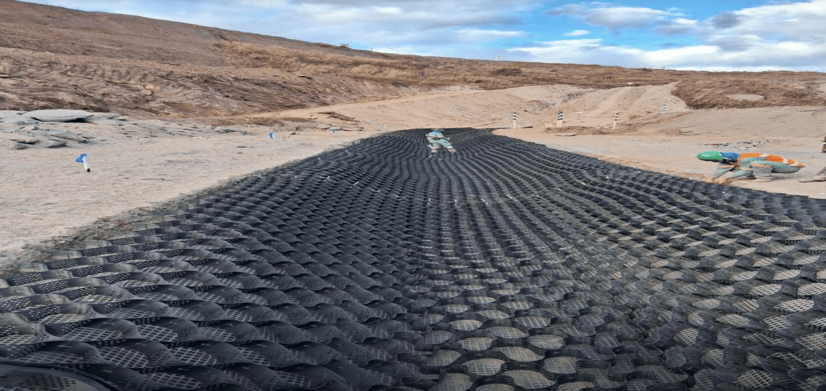 HDPE geocell supplier,soil stabilization geocell,slope protection cell,load support geocell,civil engineering geocell