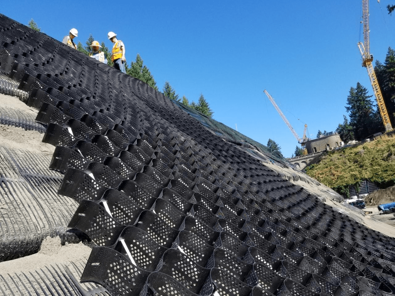 HDPE geocell