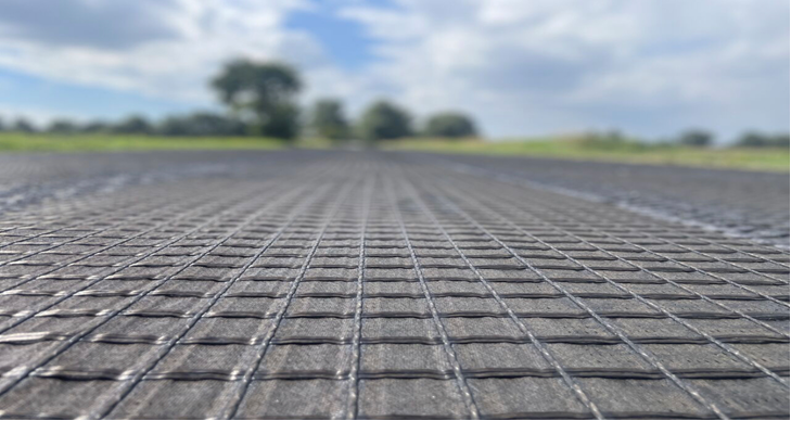 Asphalt Fiberglass Geogrid,